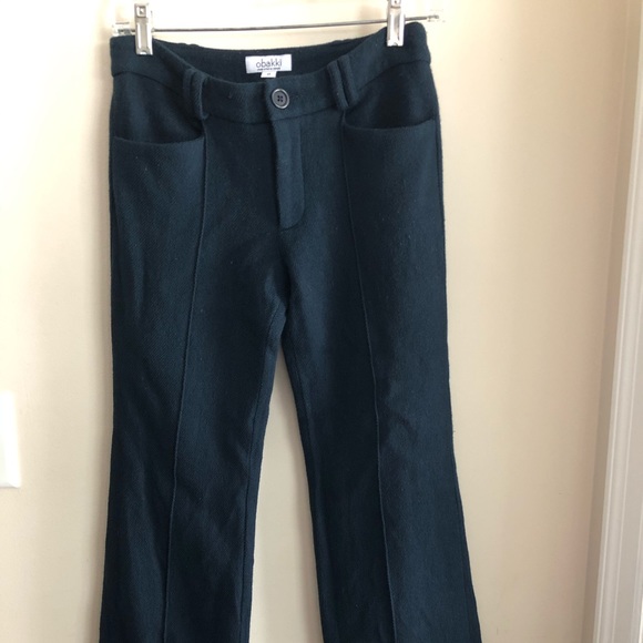 ❌❌❌ 100% Wool Lined Dress Navy Pants #0 ❌❌❌ - Picture 3 of 9